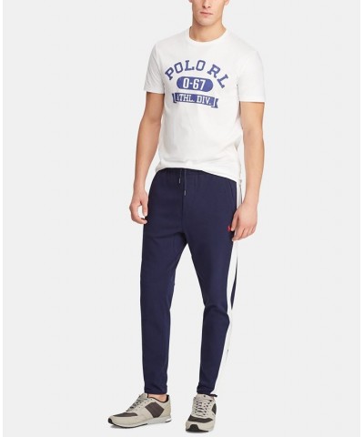 Men's Big & Tall Soft Cotton Active Jogger Pants Blue $59.40 Pants