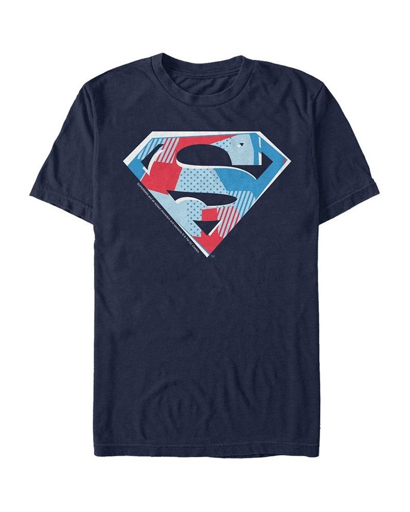 DC Men's Superman Cutout Logo Short Sleeve T-Shirt $15.05 T-Shirts