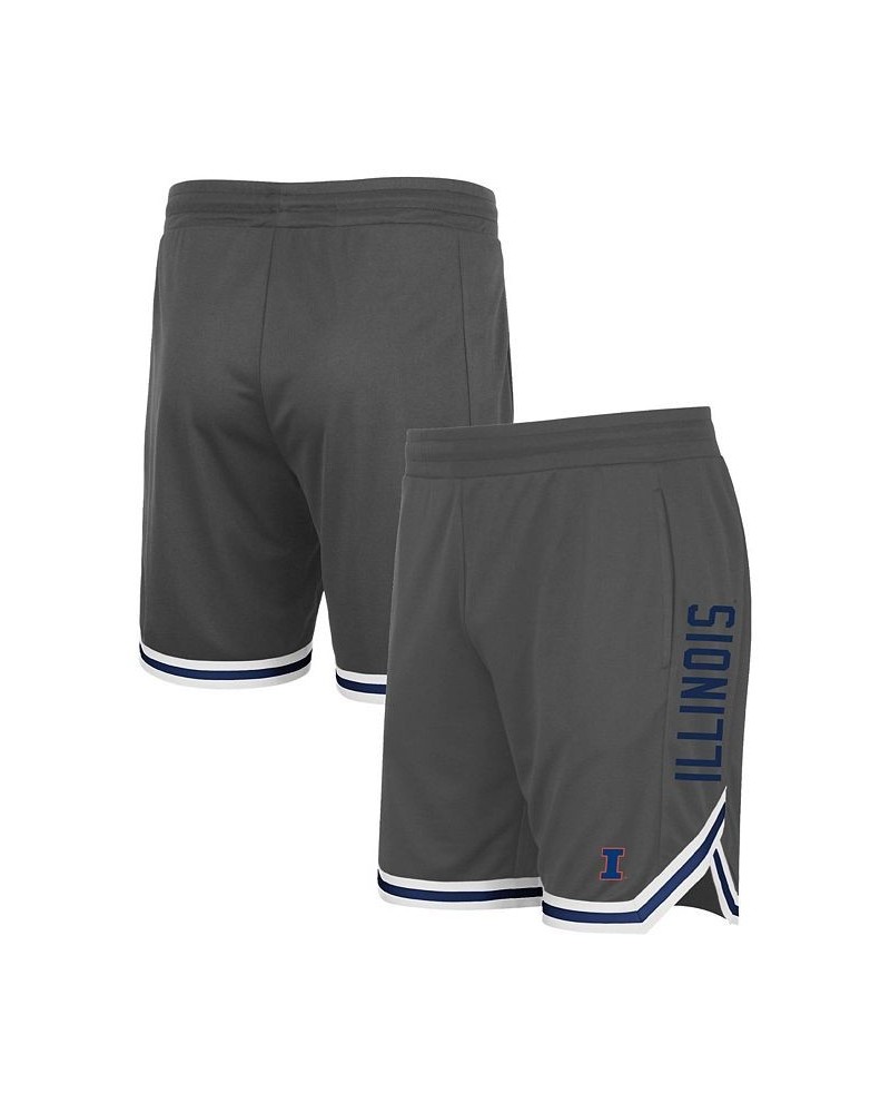 Men's Charcoal Illinois Fighting Illini Continuity Shorts $21.15 Shorts