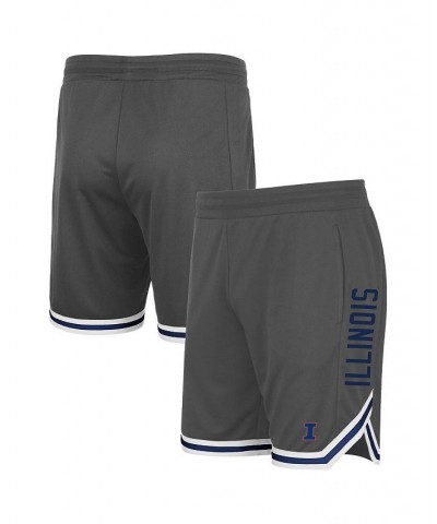 Men's Charcoal Illinois Fighting Illini Continuity Shorts $21.15 Shorts