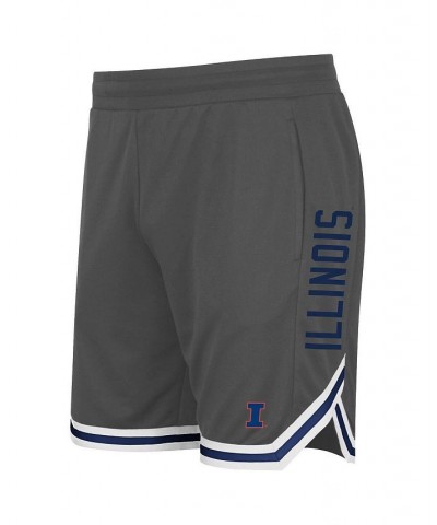 Men's Charcoal Illinois Fighting Illini Continuity Shorts $21.15 Shorts