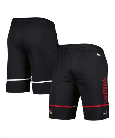 Men's Black Arizona Cardinals Combine Authentic Rusher Training Shorts $24.50 Shorts