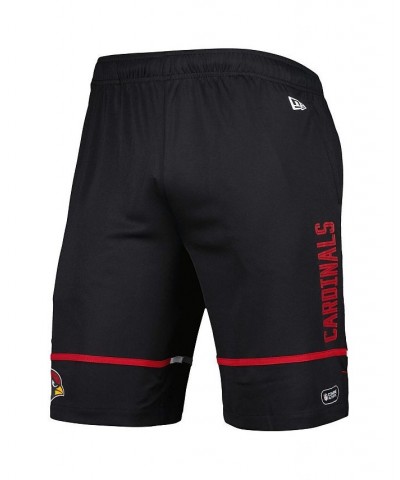 Men's Black Arizona Cardinals Combine Authentic Rusher Training Shorts $24.50 Shorts