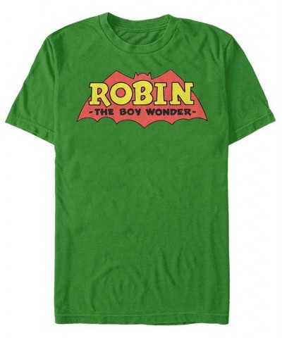 DC Men's Batman Robin The Boy Wonder Logo Short Sleeve T-Shirt $14.00 T-Shirts