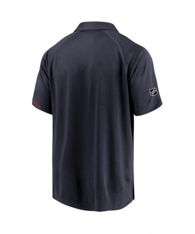 Men's Branded Navy New York Rangers Authentic Pro Rinkside Polo Shirt $24.75 Polo Shirts