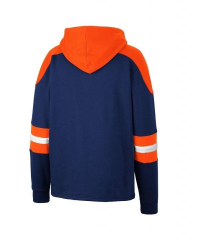 Men's Navy Syracuse Orange Lace-Up 4.0 Pullover Hoodie $35.25 Sweatshirt