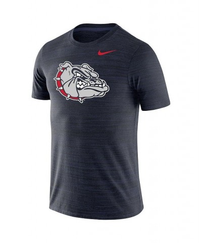 Men's Navy Gonzaga Bulldogs Team Logo Velocity Legend Performance T-shirt $25.85 T-Shirts