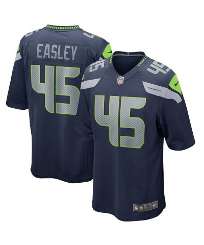 Men's Kenny Easley College Navy Seattle Seahawks Game Retired Player Jersey $35.31 Jersey