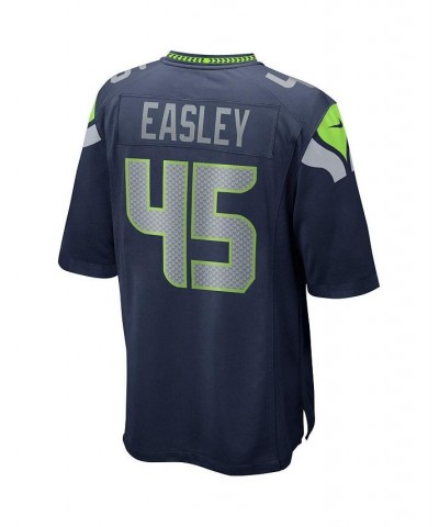 Men's Kenny Easley College Navy Seattle Seahawks Game Retired Player Jersey $35.31 Jersey