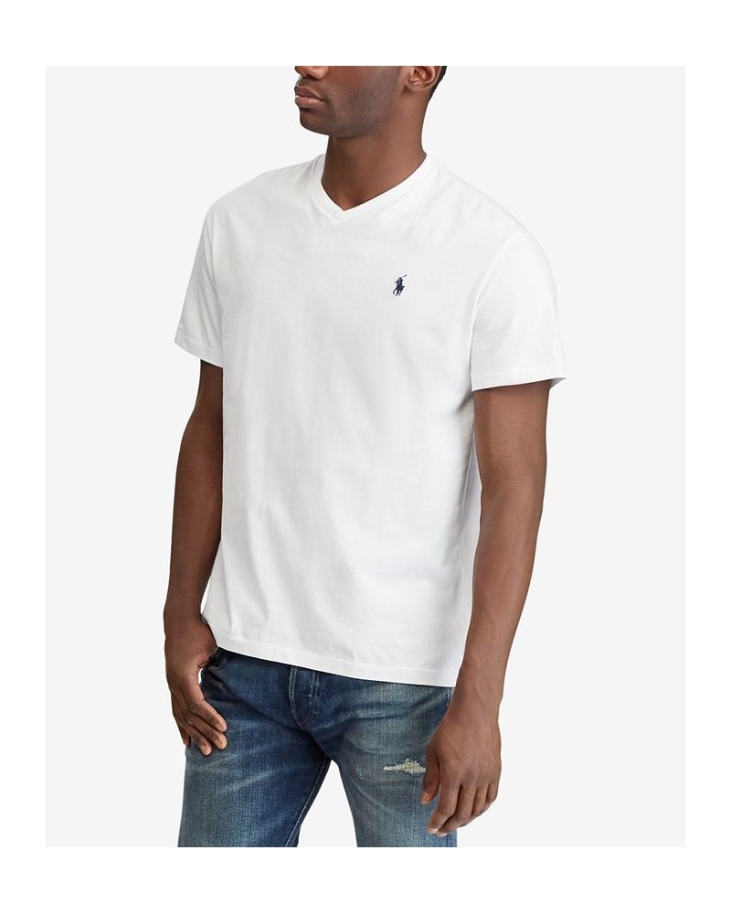 Men's Classic-Fit V Neck T-Shirt White $26.65 T-Shirts