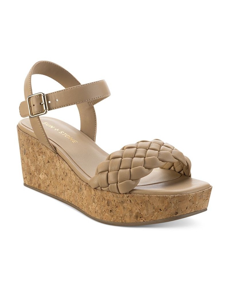 Allvina Woven Wedge Sandals PD02 $32.67 Shoes