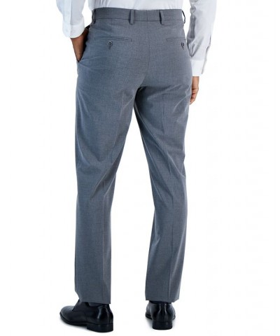 Men's Slim Fit Spandex Super-Stretch Suit Separates Gray $103.85 Suits