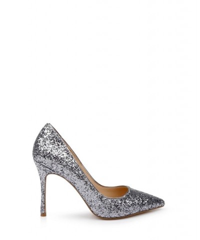 Women's Azalea Dress Pump Gray $47.60 Shoes