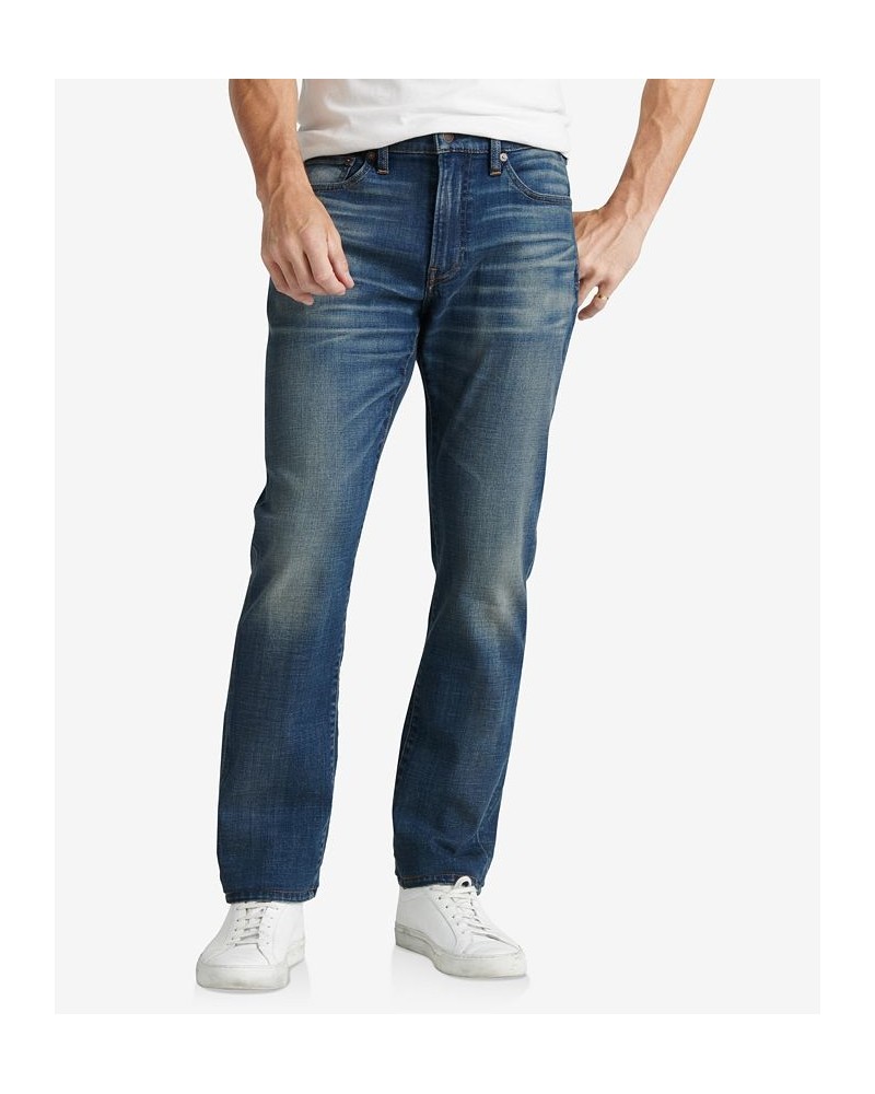 Men's 410 Athletic Straight Coolmax Jeans Blue $40.12 Jeans