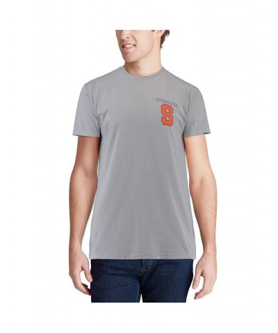Men's Gray Syracuse Orange Comfort Colors Campus Scenery T-shirt $23.09 T-Shirts