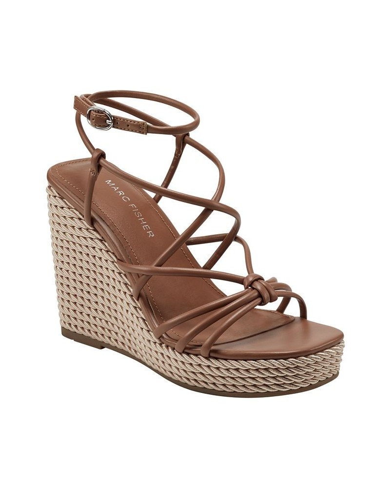 Women's Zarah Wedge Dress Sandals PD05 $47.52 Shoes