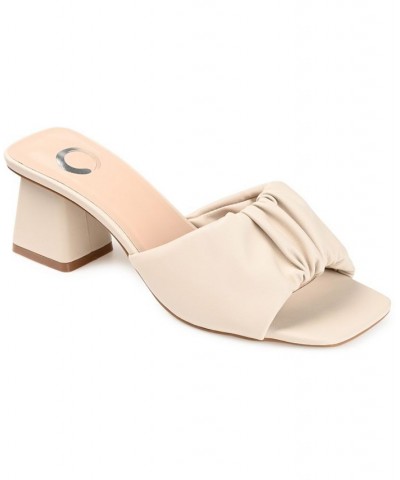 Women's Briarr Ruched Sandals PD04 $49.39 Shoes