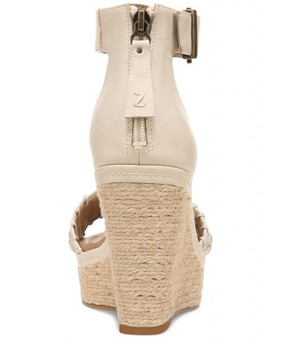 Women's Sabeen Ankle-Strap Espadrille Wedge Sandals PD02 $40.33 Shoes