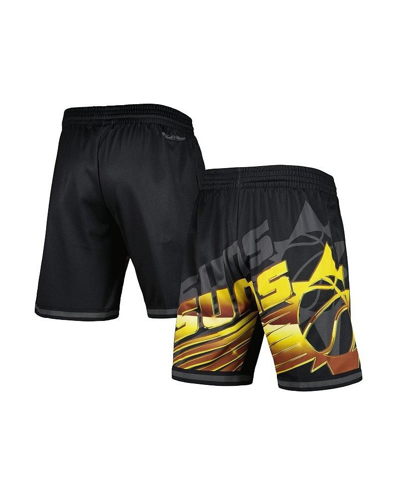 Men's Black Phoenix Suns Big Face 4.0 Fashion Shorts $37.40 Shorts