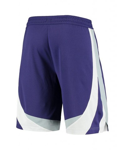 Men's Purple Kansas State Wildcats Team Replica Basketball Shorts $40.49 Shorts