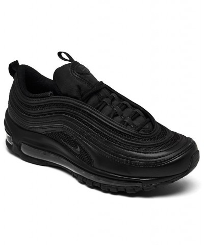 Women's Air Max 97 Casual Sneakers Black $75.85 Shoes