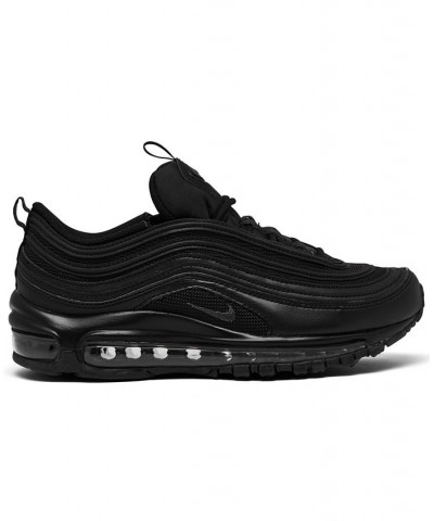 Women's Air Max 97 Casual Sneakers Black $75.85 Shoes