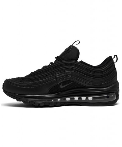 Women's Air Max 97 Casual Sneakers Black $75.85 Shoes