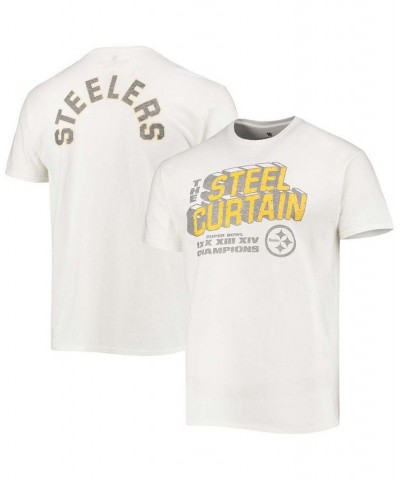 Men's White Pittsburgh Steelers Local T-shirt $18.71 T-Shirts