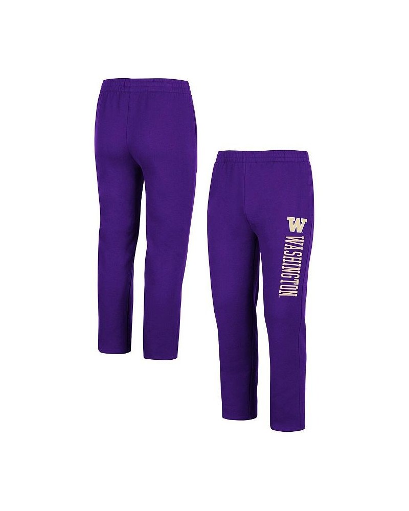 Men's Purple Washington Huskies Fleece Pants $23.10 Pants