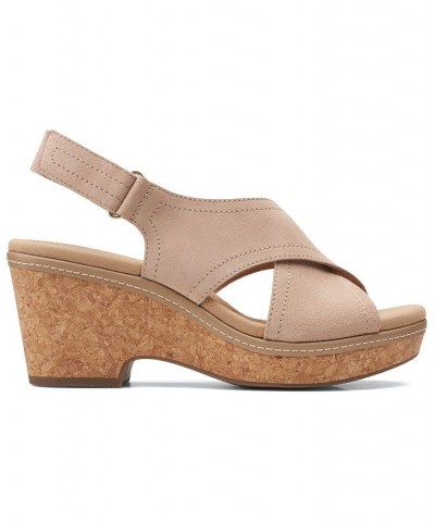 Women's Giselle Cove Sandals Tan/Beige $41.42 Shoes