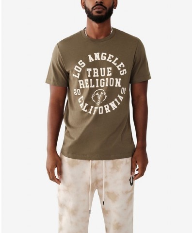 Men's Short Sleeves Los Angeles Flock T-shirt Green $18.57 T-Shirts
