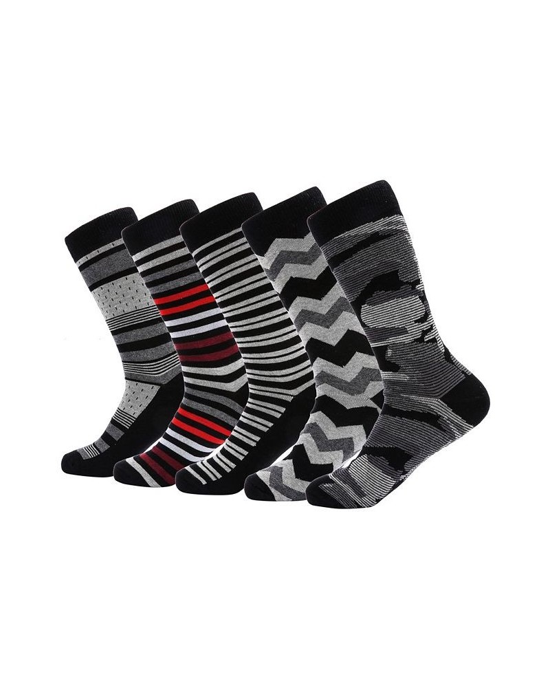 Men's Groovy Designer Dress Socks Pack of 5 PD03 $16.64 Socks