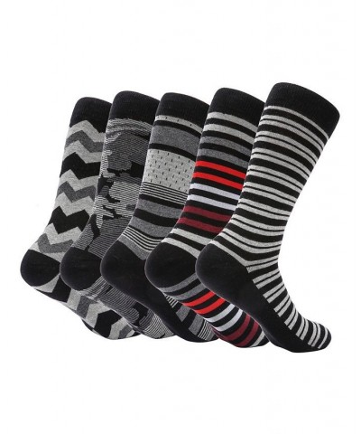 Men's Groovy Designer Dress Socks Pack of 5 PD03 $16.64 Socks