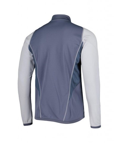 Men's Gray Nashville SC 2023 On-Field AEROREADY Quarter-Zip Training Top $39.95 Tops