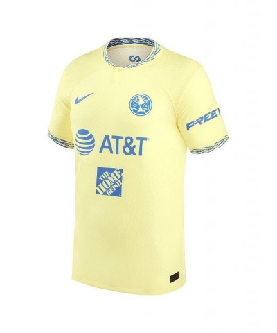 Men's Henry Martin Yellow Club America 2022/23 Home Authentic Player Jersey $70.95 Jersey