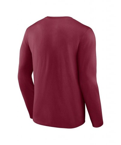 Men's Branded Burgundy Colorado Avalanche Authentic Pro Core Collection Secondary Long Sleeve T-Shirt $19.11 T-Shirts